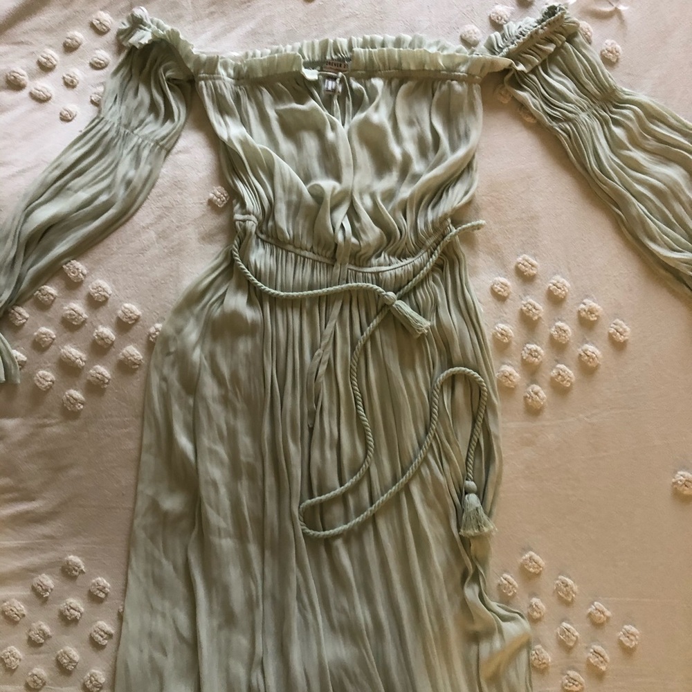 Pale Mint Green Goddess Dress